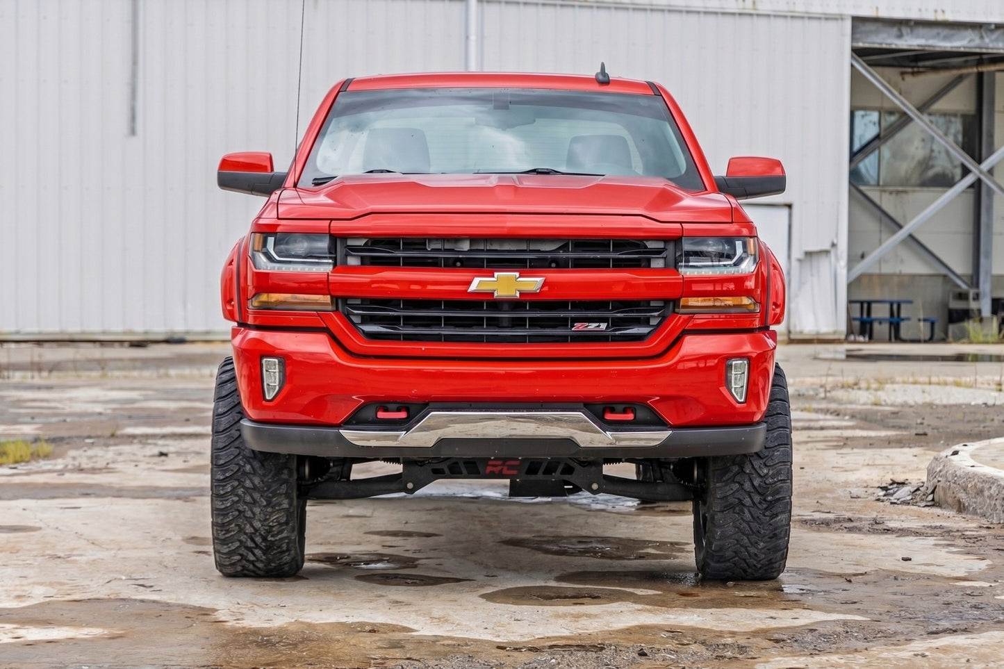 Pocket Fender Flares | 6'7" & 8' Bed | G7C Red Hot | Chevy Silverado 1500 (14-18)/2500HD
