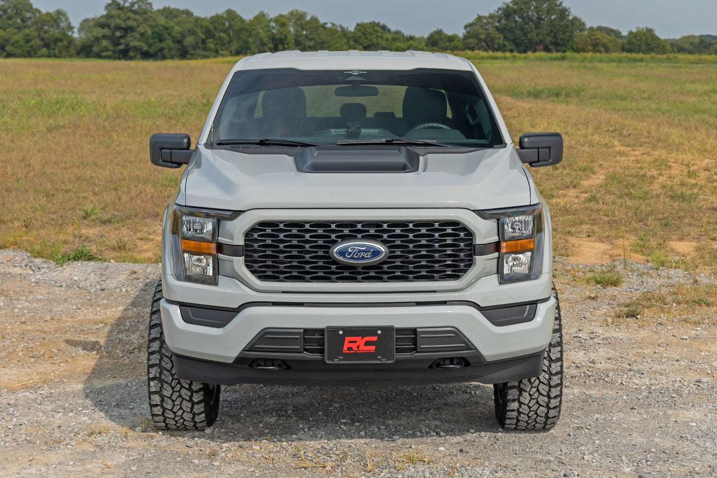 Hood Scoop | JS Iconic Siver | Ford F-150 2WD/4WD (2021-2026)