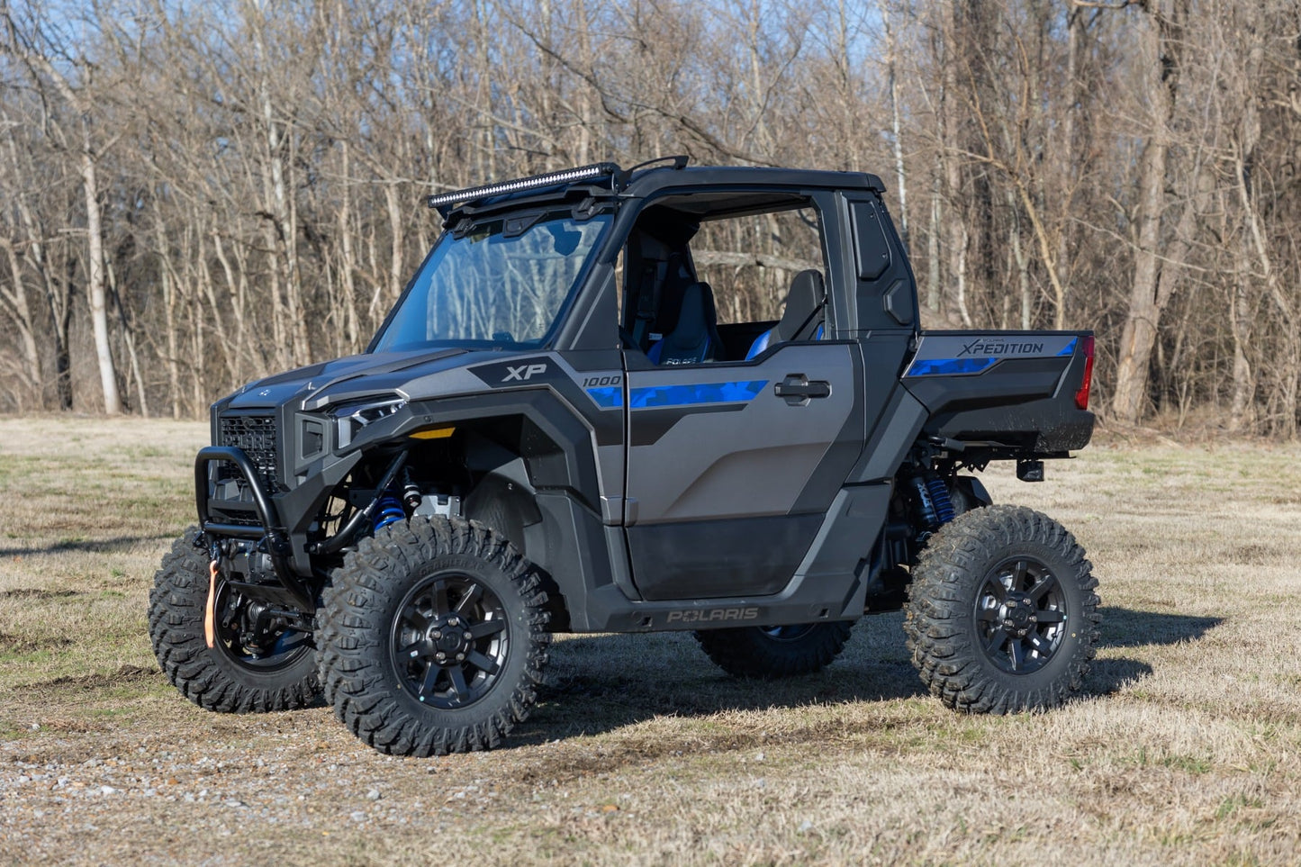 50" Single Row Light Mount | Front | Black Series | Polaris XPEDITION ADV 5
