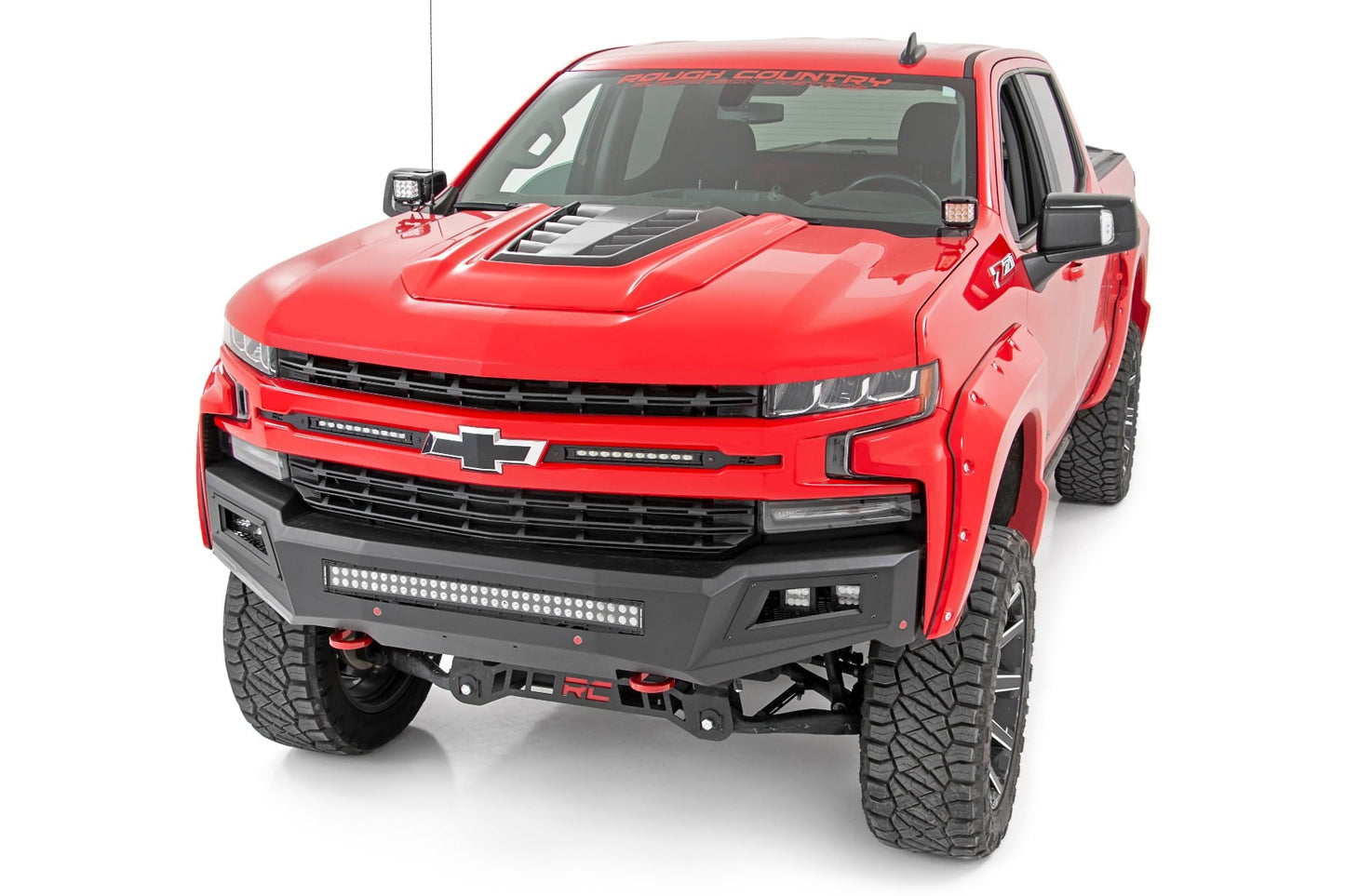 LED Light Kit | Ditch Mount | 3" OSRAM | Wide | Chevy Silverado 1500 (19-26)