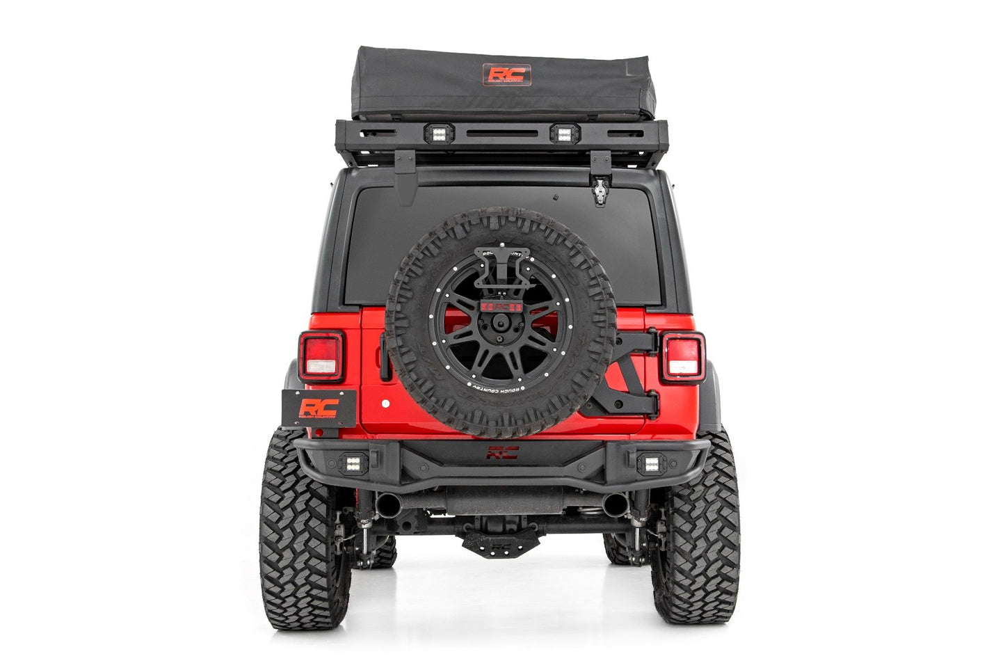 Roof Top Tent | Rack Mount | 12 Volt Accessory w/Ladder Extension & LED Light Kit