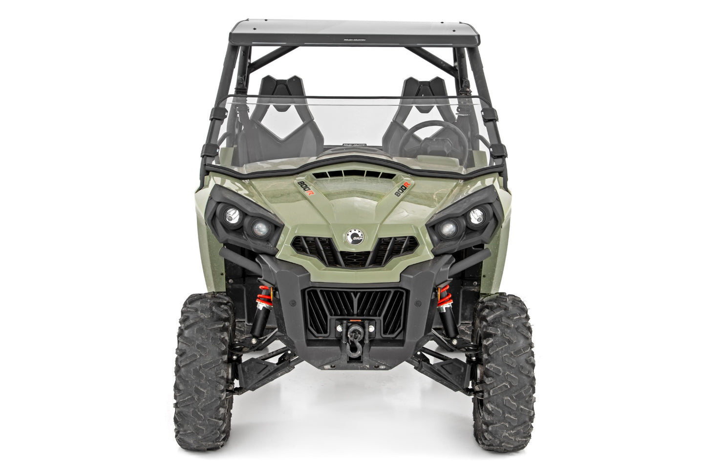 Half Windshield | Scratch Resistant | Can-Am Commander 1000
