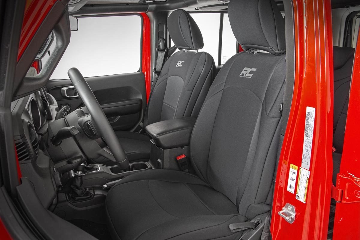 Seat Covers | Front and Rear | Jeep Wrangler JL 4WD (2018-2024)