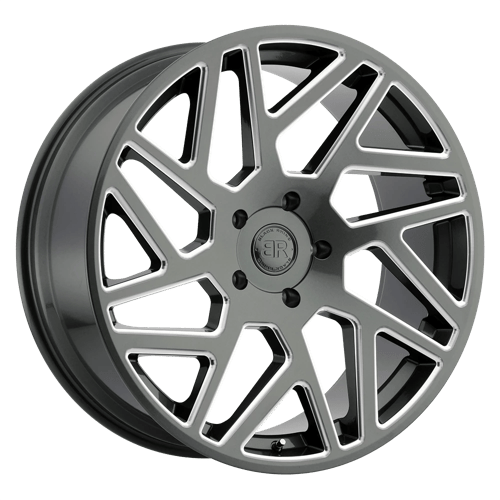 BRCYC 22X9.5 5X4.5 G-TITNM-MILL 30MM