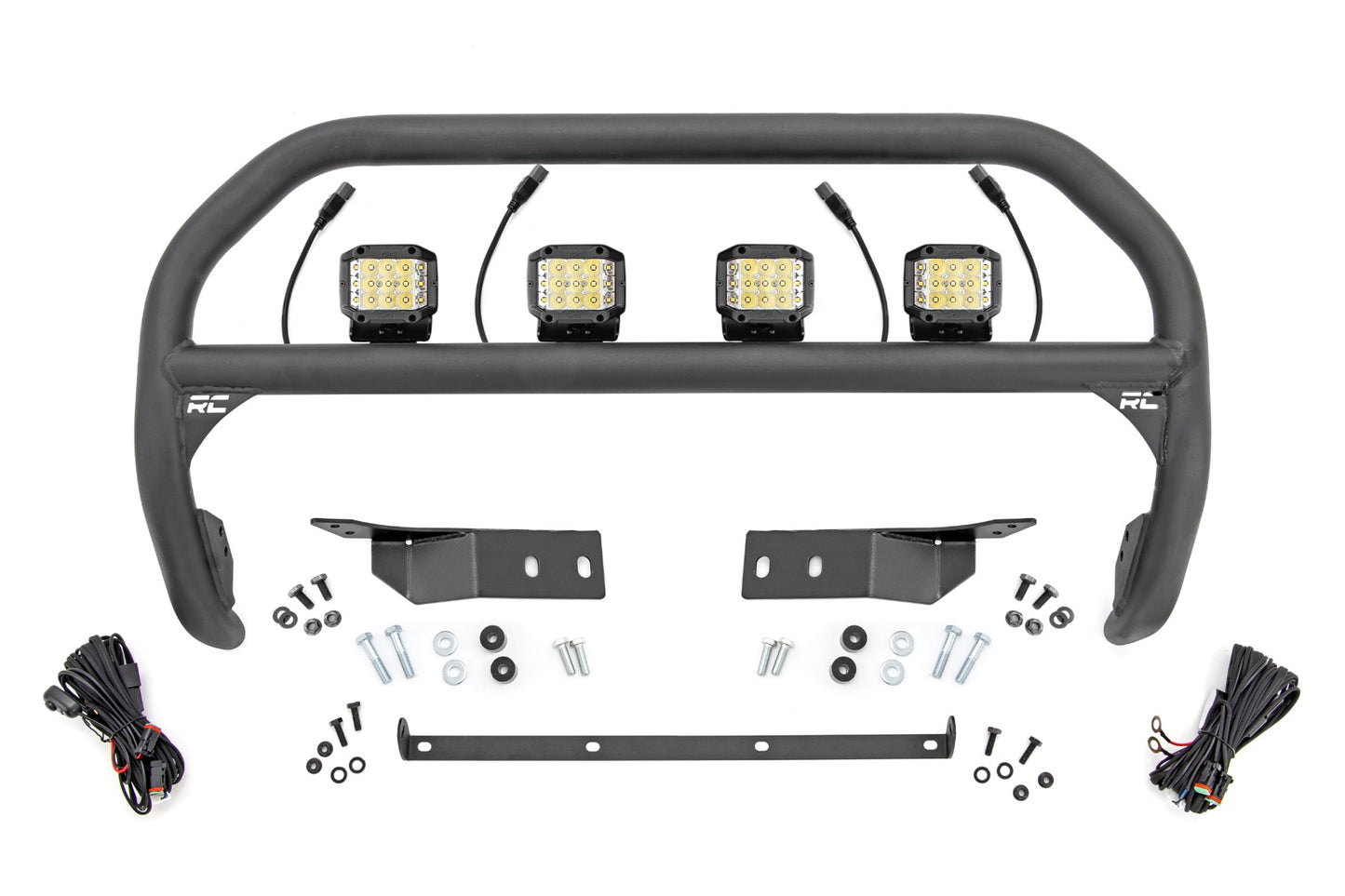 Nudge Bar | 3 Inch Wide Angle Led (x4) | Toyota Tundra 2WD/4WD (2007-2021)
