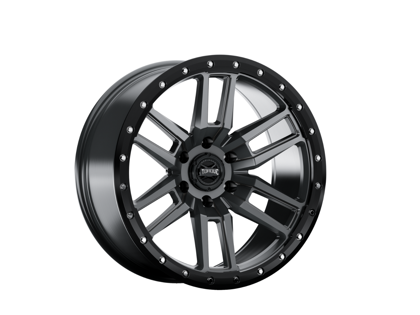 Torque Pritchett | Anthracite w/Black Lip | 20x9 | 6x135 | -12mm