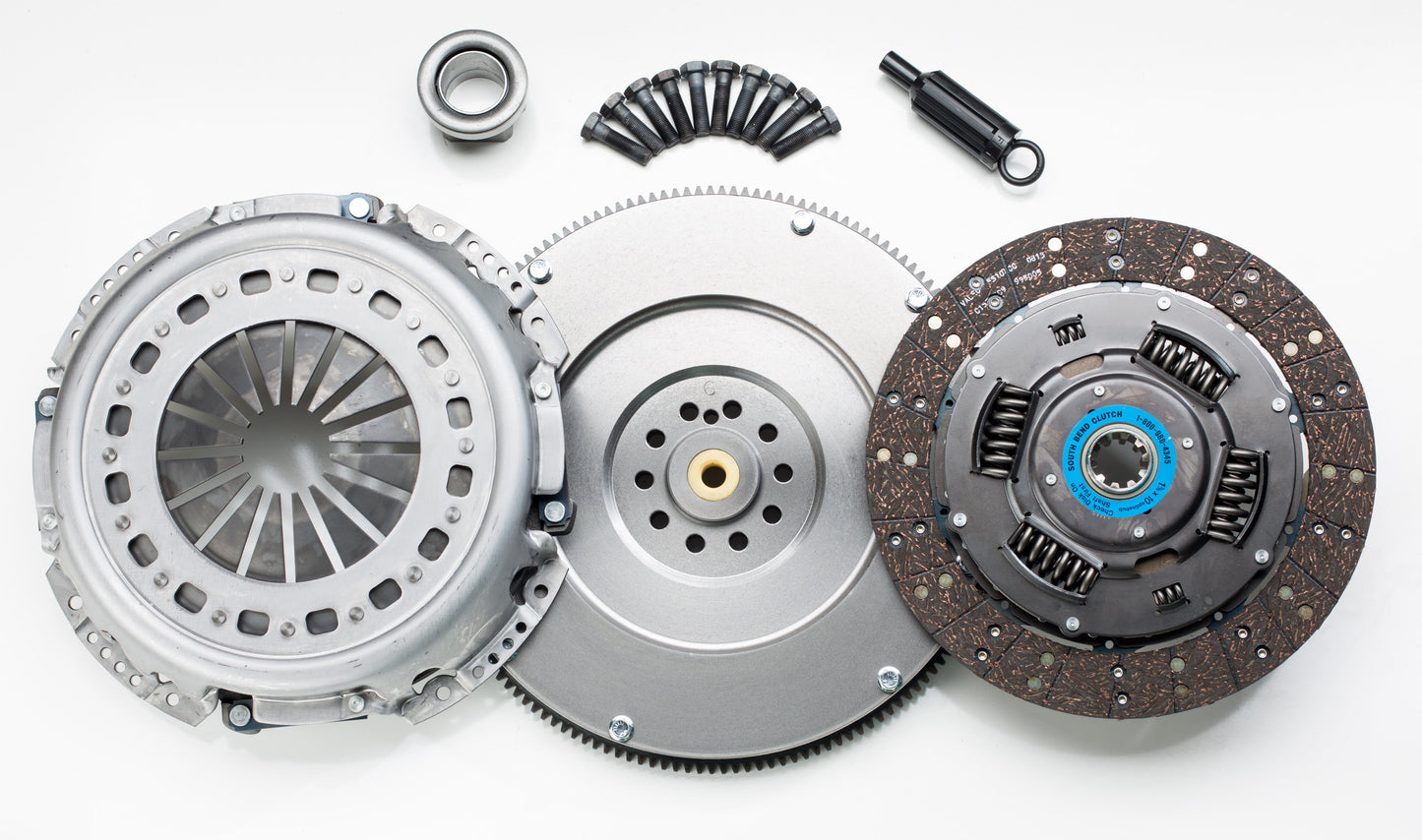 13" half Organic half Feramic clutch kit w/ South Bend Clutch Flywheel