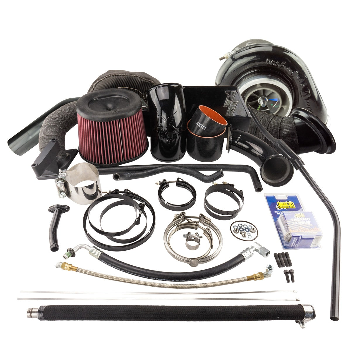 Cummins 3rd Gen 5.9L Compound Stock Add-A-Turbo Updated Kit (2003-2007)