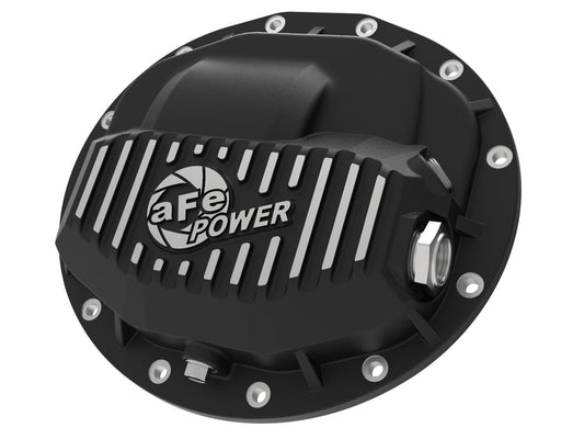 Pro Series Front Differential Cover Black w/ Machined Fins & Gear Oil