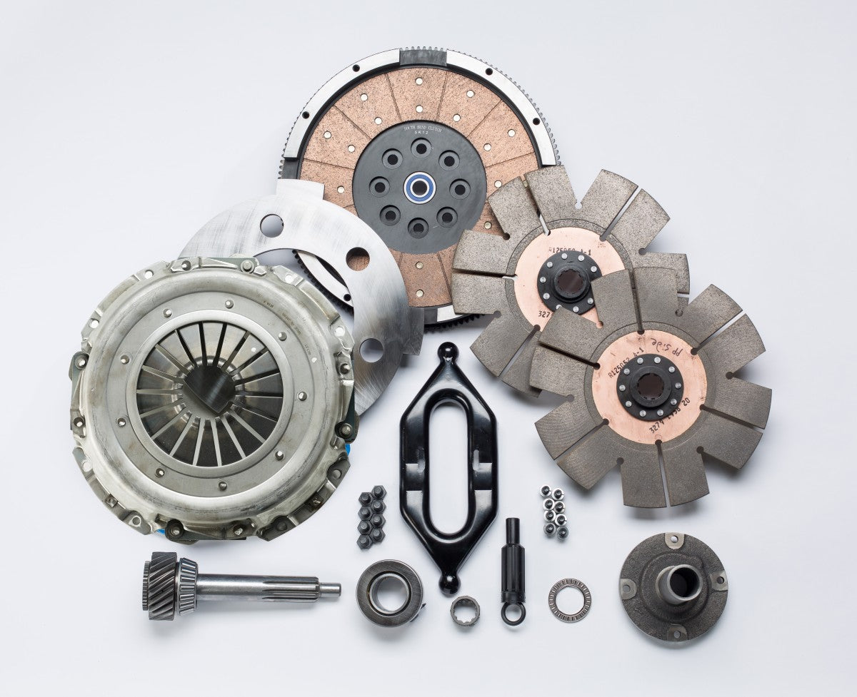 Full Cintered Iron Competition Dual Disc w/ Flywheel