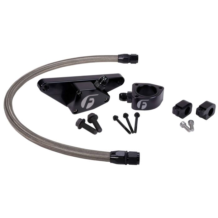 Cummins Coolant Bypass Kit for 2003-2007 Manual Transmission w/ Stainless Steel Braided Line