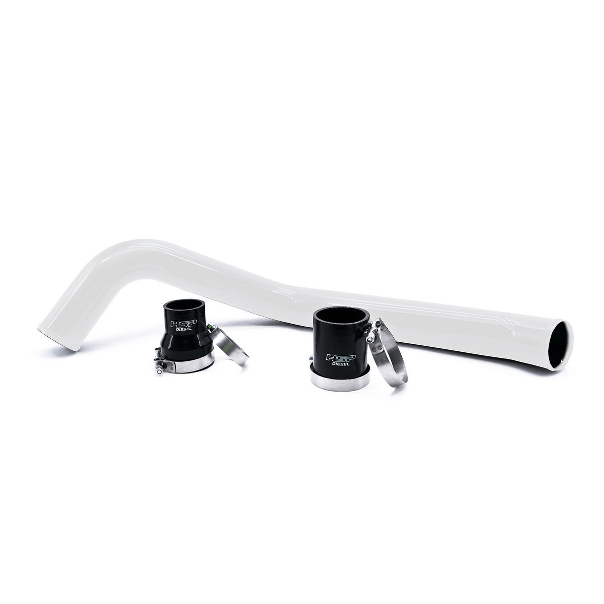 2001-2010 Chevrolet / GMC Hot Side Intercooler Tube Polar White