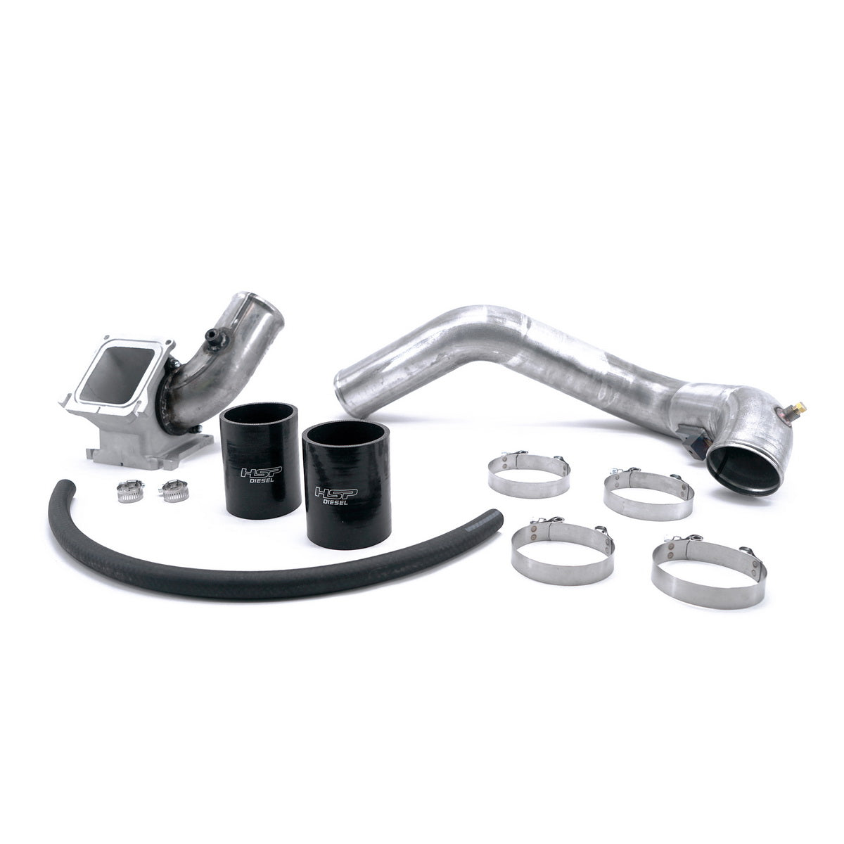 2006-2010 Silverado/Sierra 2500/3500 Max Flow Bridge and Cold Side Tube Behind Alt Kingsport Grey