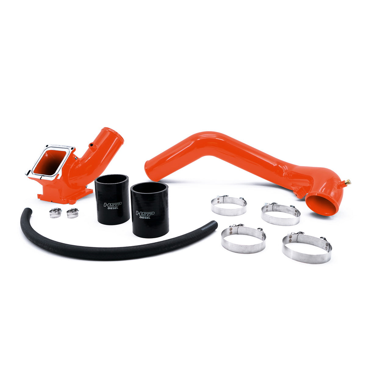 2006-2010 Chevrolet / GMC Max Flow Bridge and Cold Side Tube Behind Alt M&M Orange