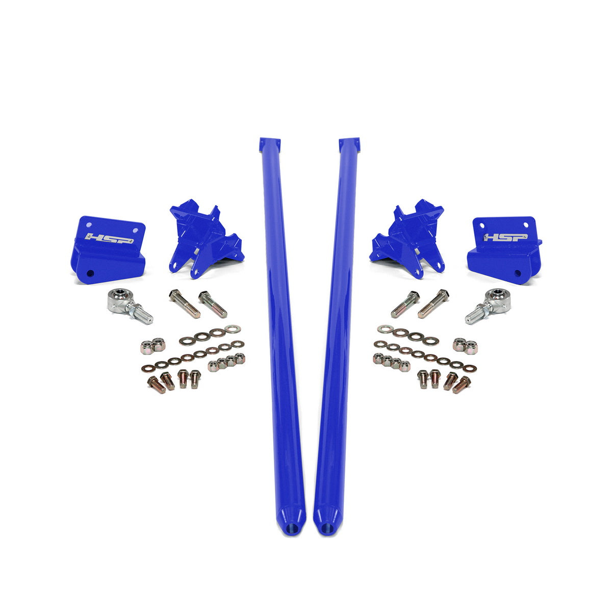 2001-2010 Chevrolet / GMC 58 inch Bolt On Traction Bars 3.5 inch Axle Diameter Illusion Blueberry