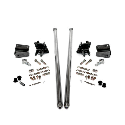 2001-2010 Chevrolet / GMC 58 inch Bolt On Traction Bars 3.5 inch Axle Diameter Raw