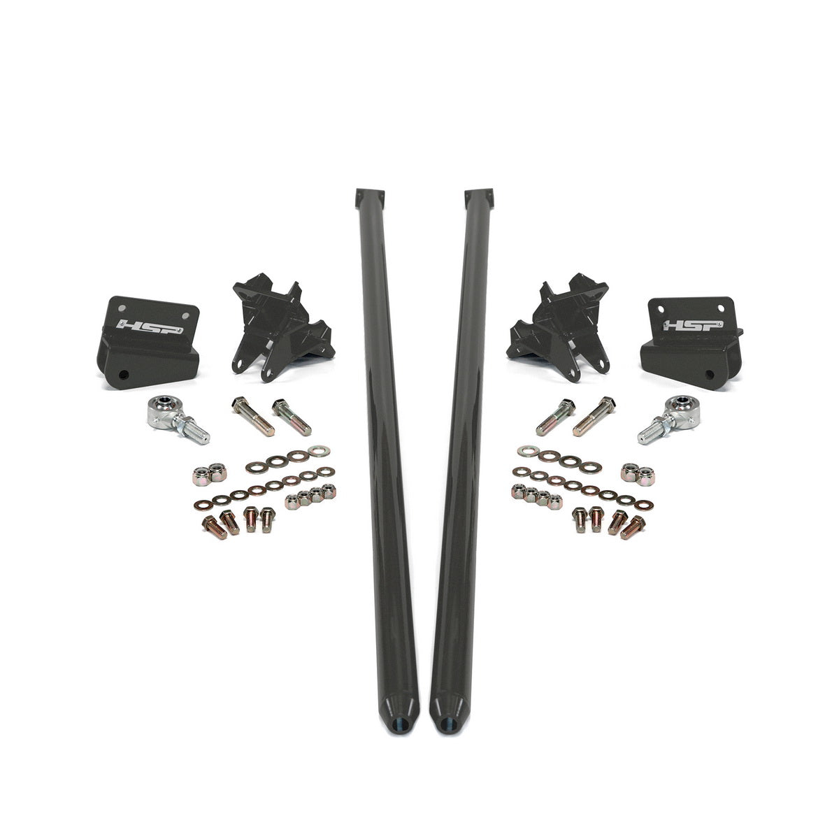 2001-2010 Chevrolet / GMC 75 inch Bolt On Traction Bars 3.5 inch Axle Diameter Kingsport Grey