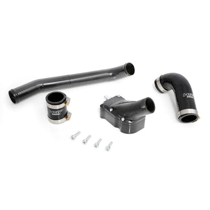 Billet Thermostat Housing Kit W/Coolant Return for 06-10 Chevrolet/GMC Duramax LBZ/LMM Kingsport Grey HSP Diesel