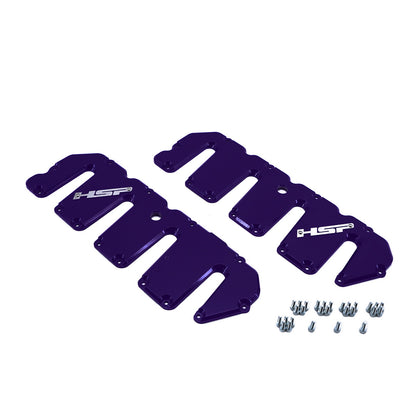 2004.5-2010 Chevrolet / GMC Billet Valve Covers Illusion Purple