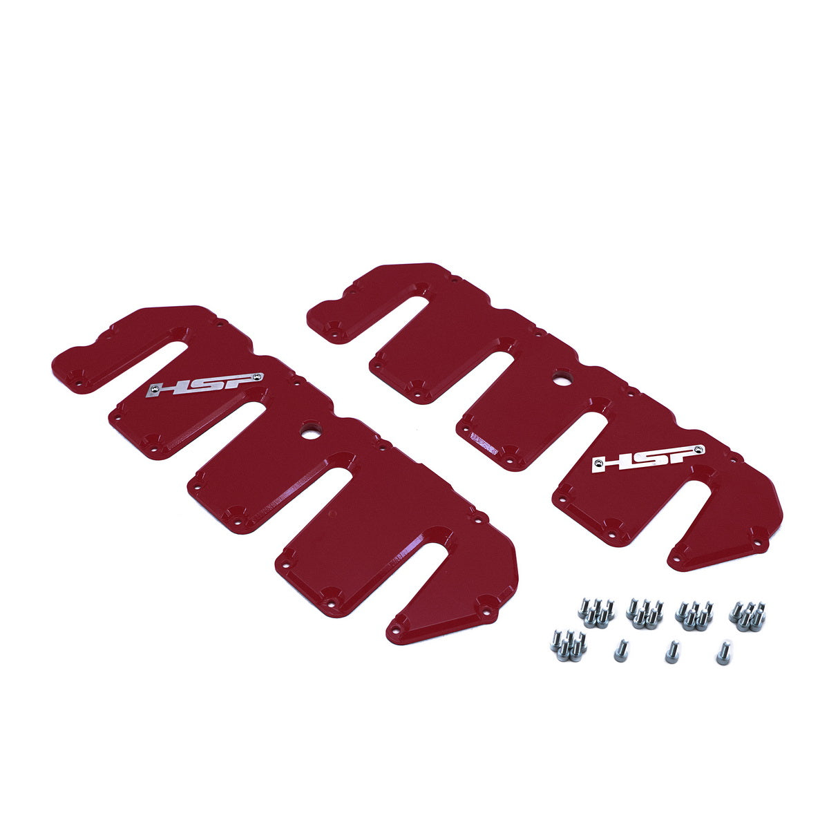 2004.5-2010 Chevrolet / GMC Billet Valve Covers Illusion Cherry