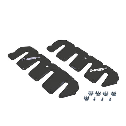 2004.5-2010 Chevrolet / GMC Billet Valve Covers Kingsport Grey