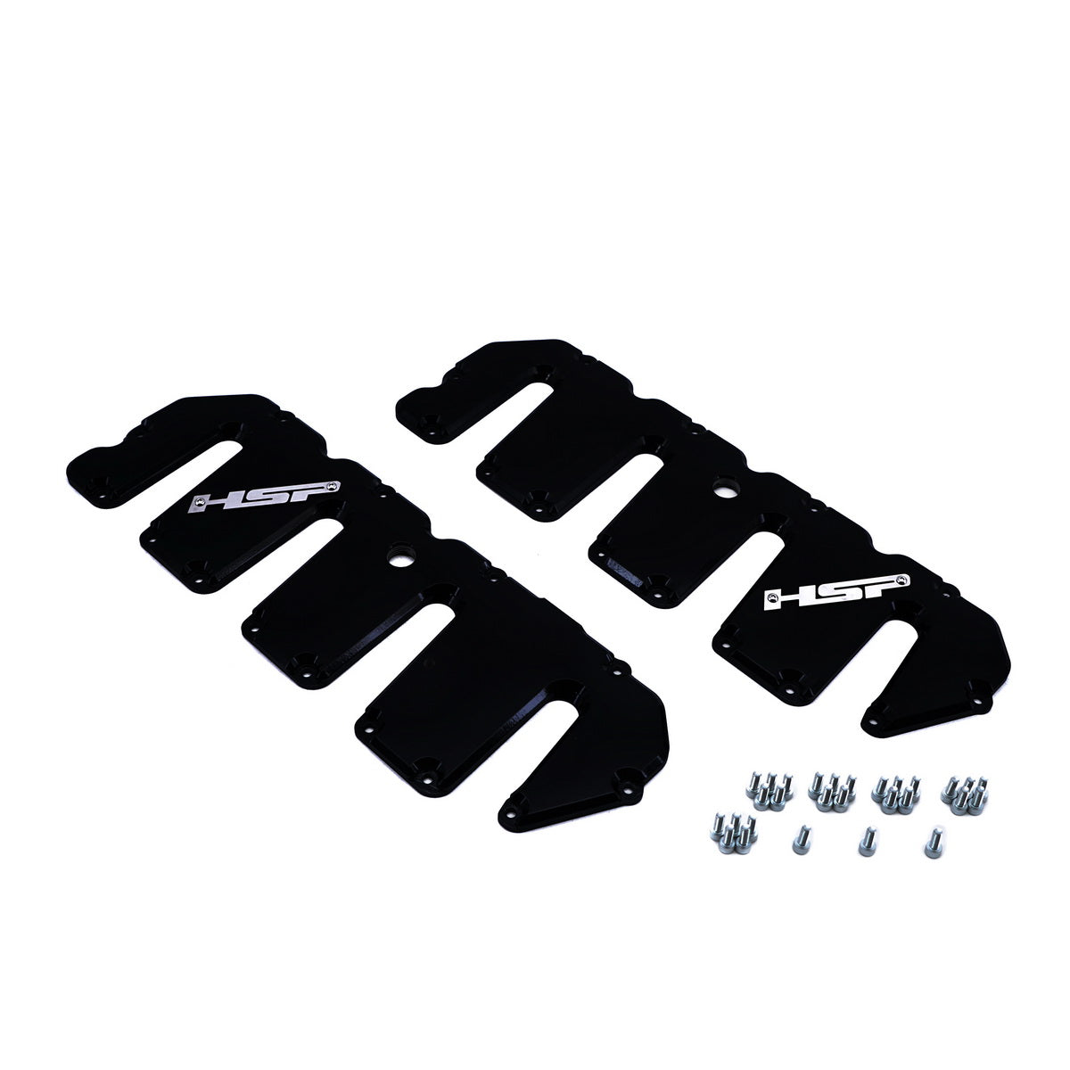 2004.5-2010 Chevrolet / GMC Billet Valve Covers Silk Satin Black