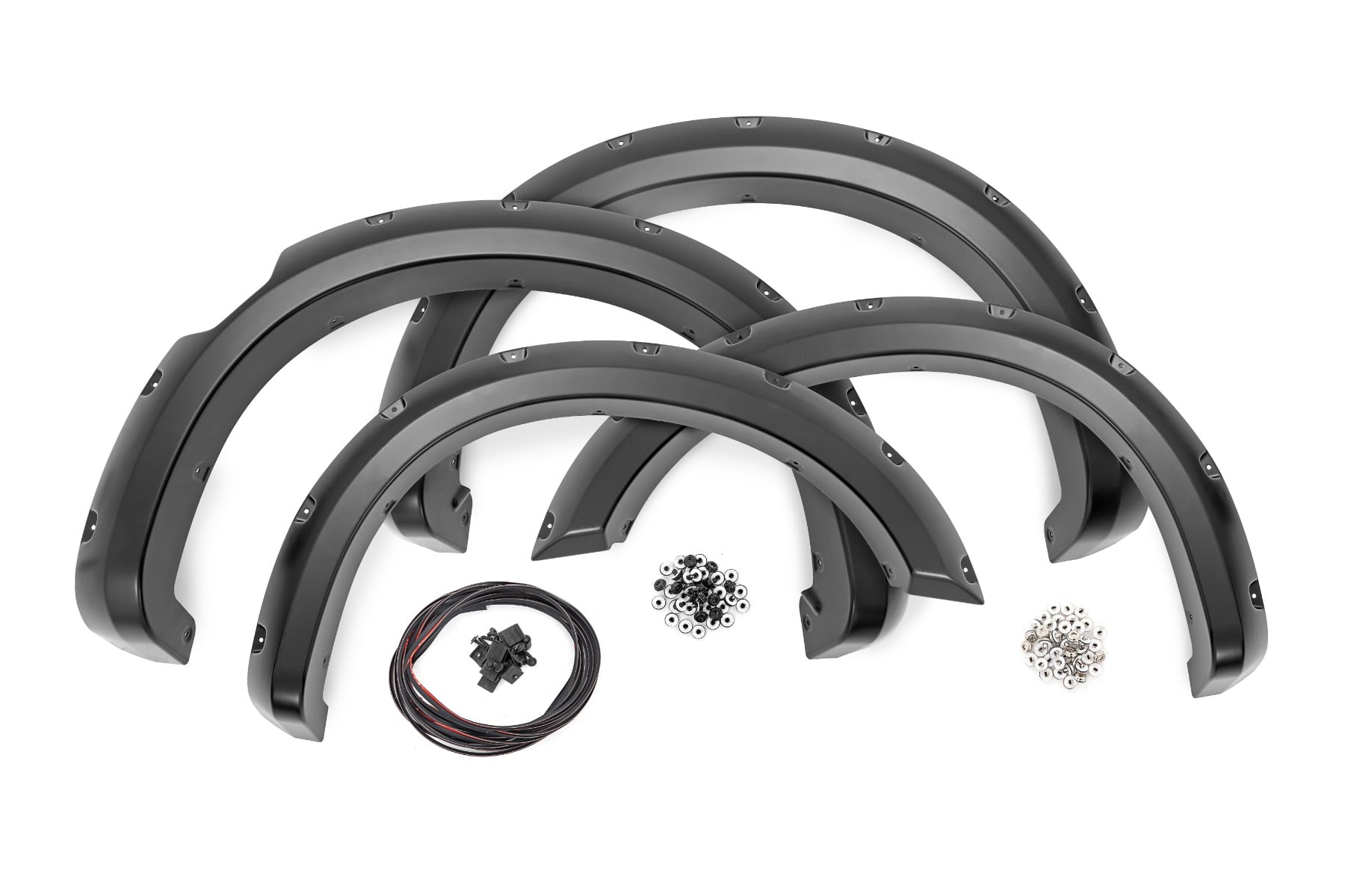 Pocket Fender Flares | Crew | QAK Glacier White | W/O Emblem | Nissan Titan (17-24)