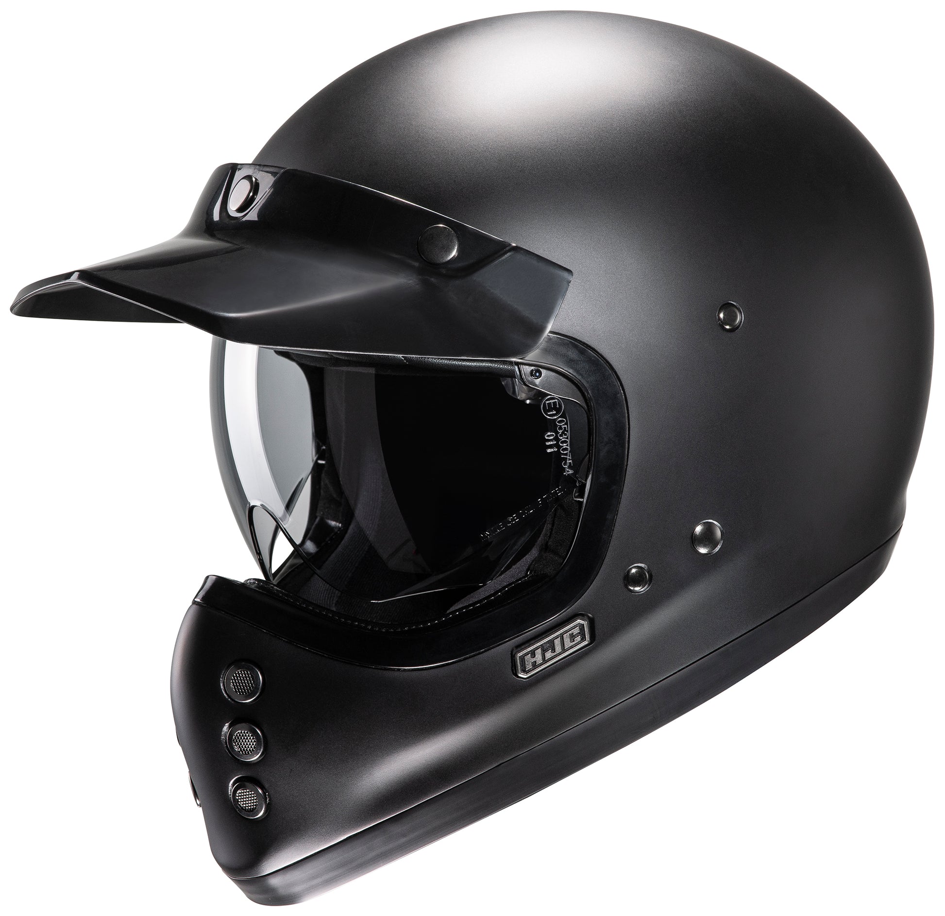 v 60  SEMI FLAT BLACK SML