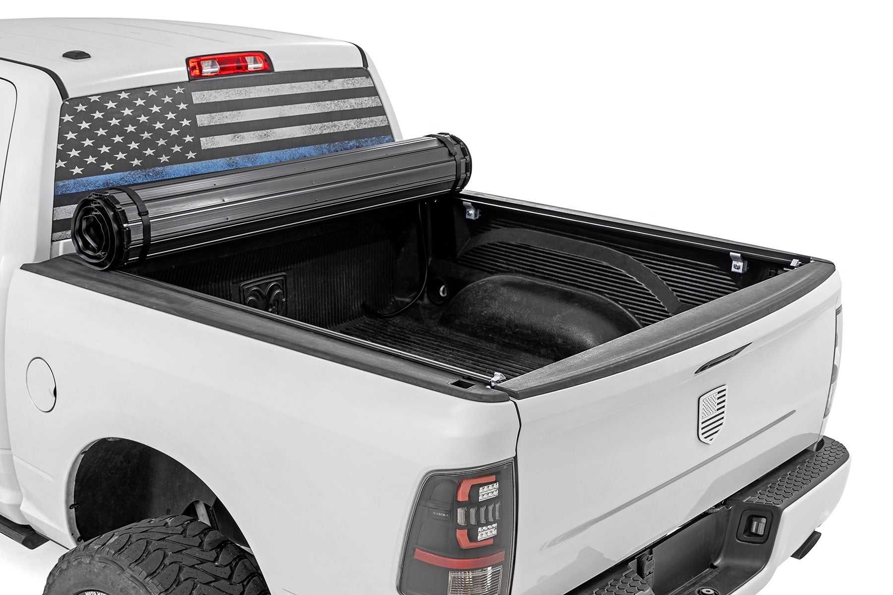 Hard Roll Up Bed Cover | 5'7" Bed | Ram 1500 (09-18)/2500 (09-26) 