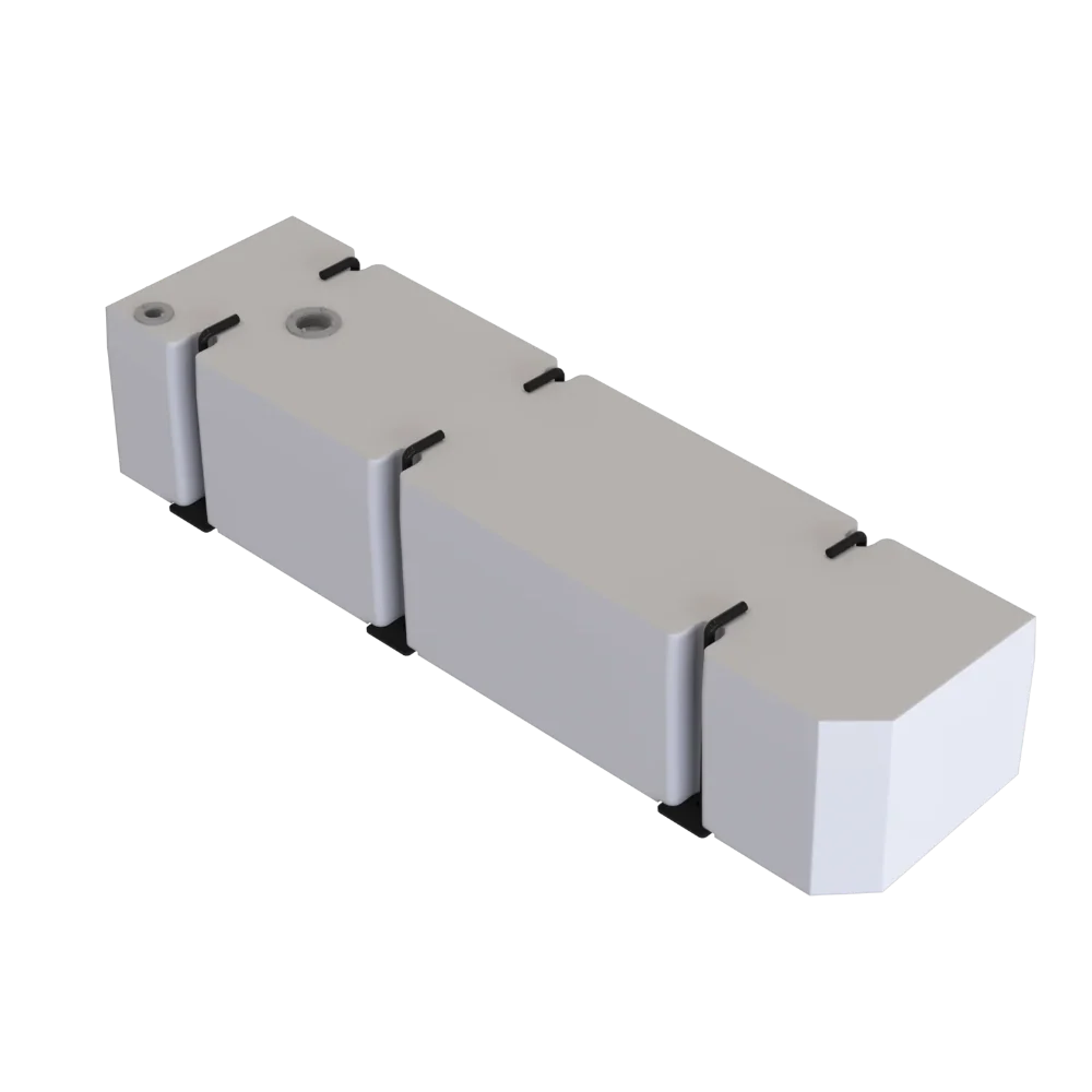22 Gallon Driver Side Undercarriage Fresh/Grey Water Tank 2007-24 Mercedes Sprinter 144" & 170"