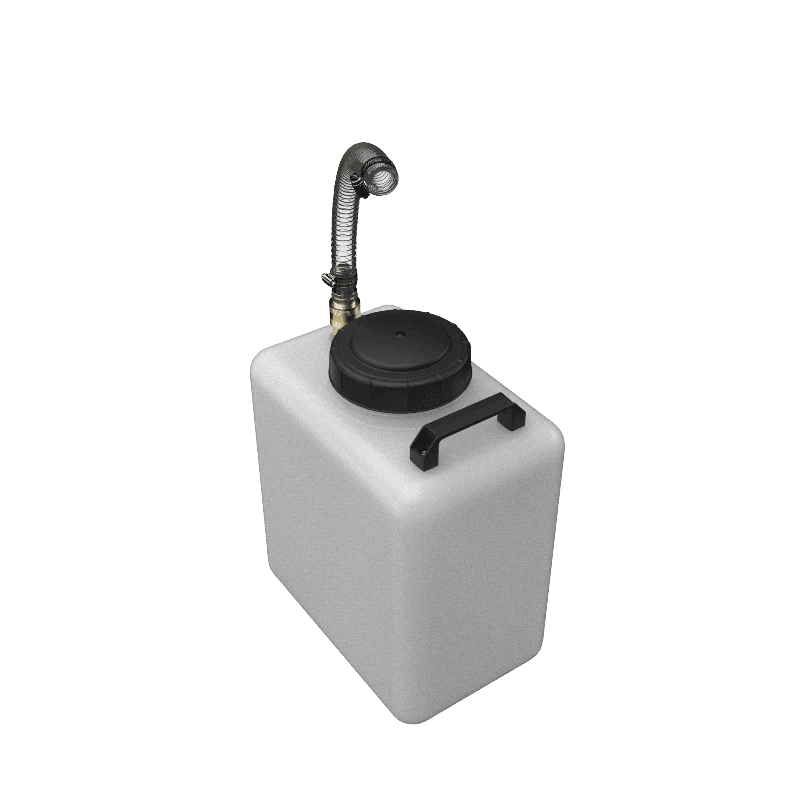 7 Gallon RV Portable Galley Grey Water Tank