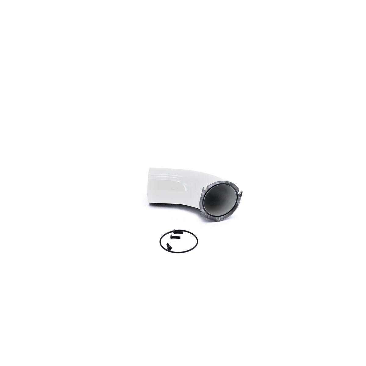 2001-2004 Chevrolet / GMC Stock Turbo Inlet Horn Silk Satin Black