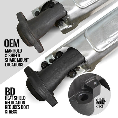 Exhaust Manifold Kit Dodge Ram 5.7L HEMI 1500 DT 2019-2024 BD Diesel