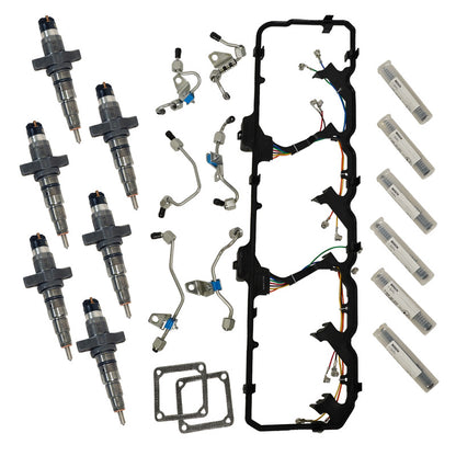 Injectors + Install Dodge Ram 5.9L Cummins 2006-2007 Ram 2500/3500 BD Diesel