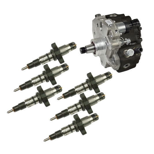 5.9L Cummins Stage 2 Performance CR Pump and Injectors Package Dodge 2003-2004 BD Diesel