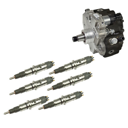 6.7L Cummins Stage 1 Performance CR Pump and Injectors Package Dodge 2007.5-2018 BD Diesel