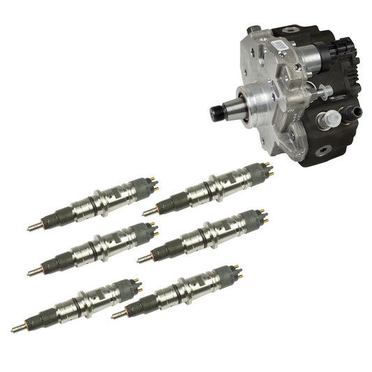 6.7L Cummins Stage 2 Performance CR Pump and Injectors Package Dodge 2007.5-2018 BD Diesel