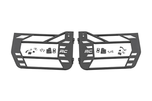 Jeep Front Steel Tube Doors 07-18 Wrangler JK Rough Country