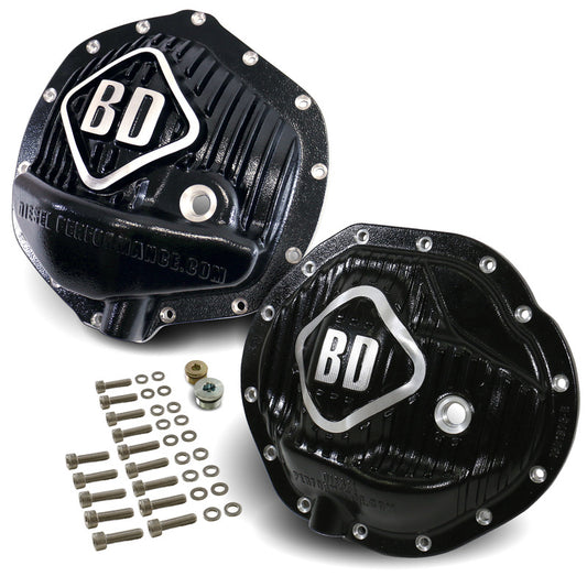 Dodge Differential Cover Pack Front AA 14-9.25 and Rear AA 14-11.5 2500 2003-2013 / 3500 2003-2012 BD Diesel