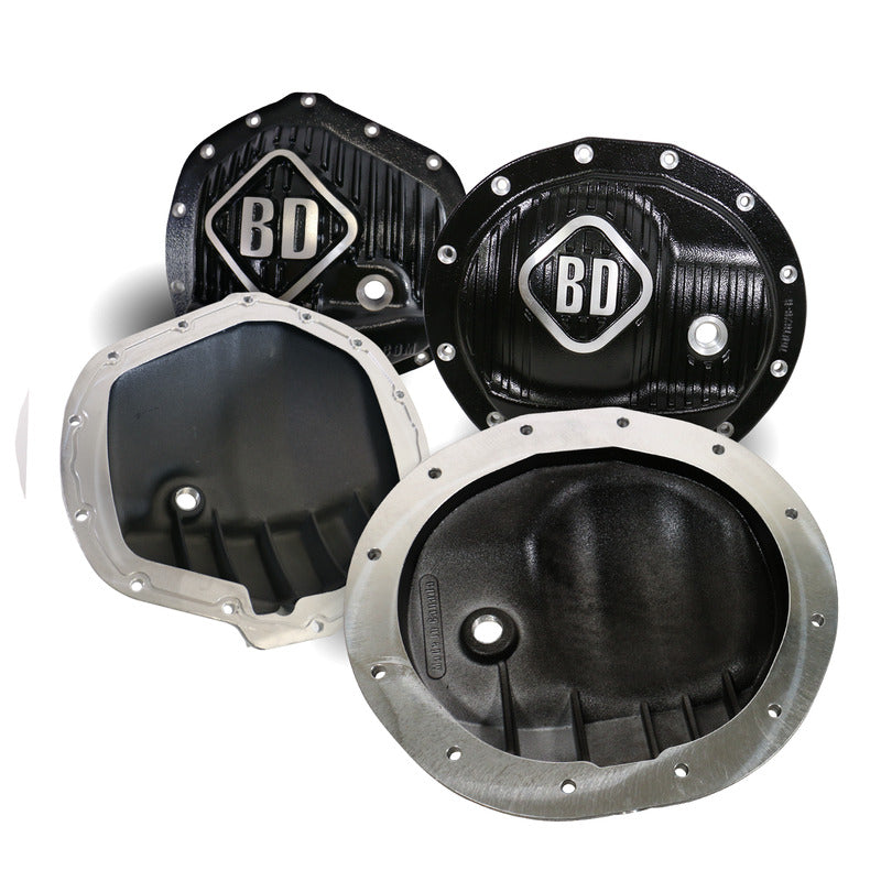 Dodge Differential Cover Pack Front AA 12-9.25 and Rear AA 14-11.5 RAM 2500 2014-2018 / RAM 3500 2013-2018 BD Diesel
