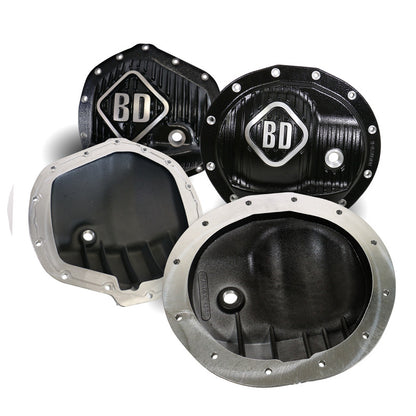 Dodge Differential Cover Pack Front AA 12-9.25 and Rear AA 14-11.5 RAM 2500 2014-2018 / RAM 3500 2013-2018 BD Diesel