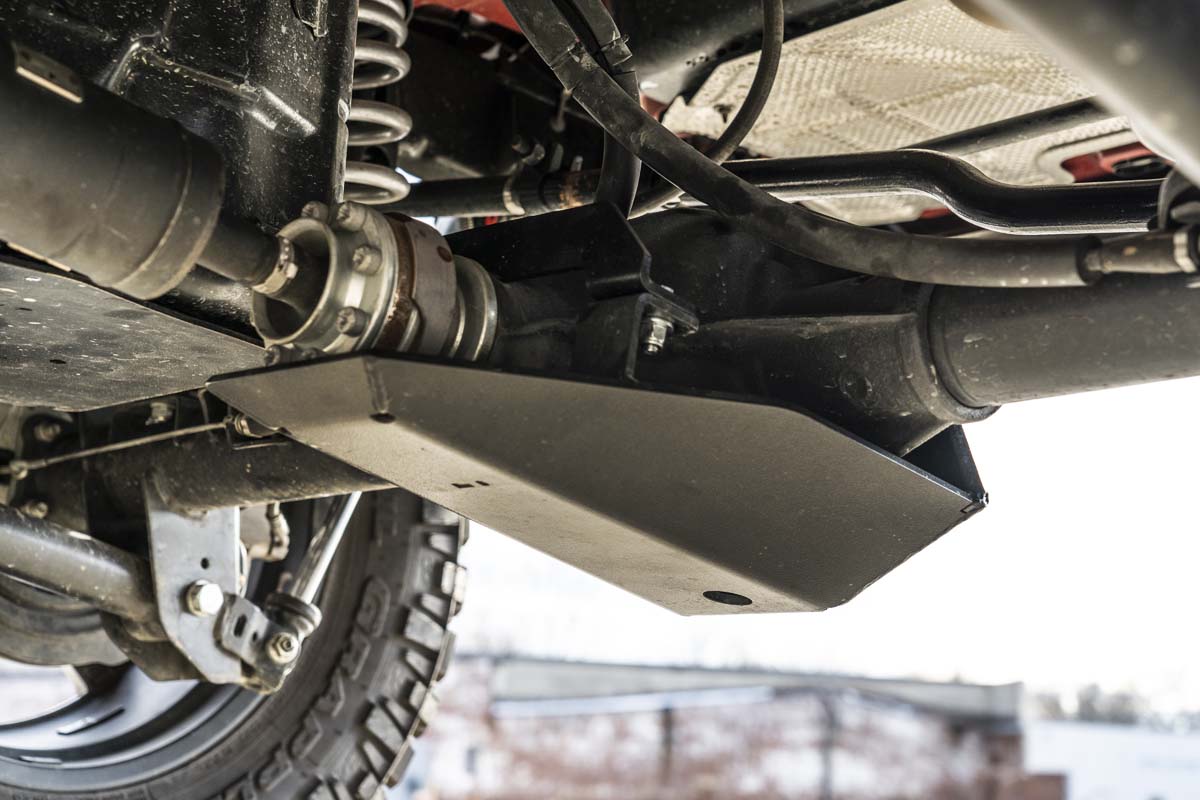 Jeep M200 Rear Diff Skid Plate 18-20 Wrangler JL Rough Country