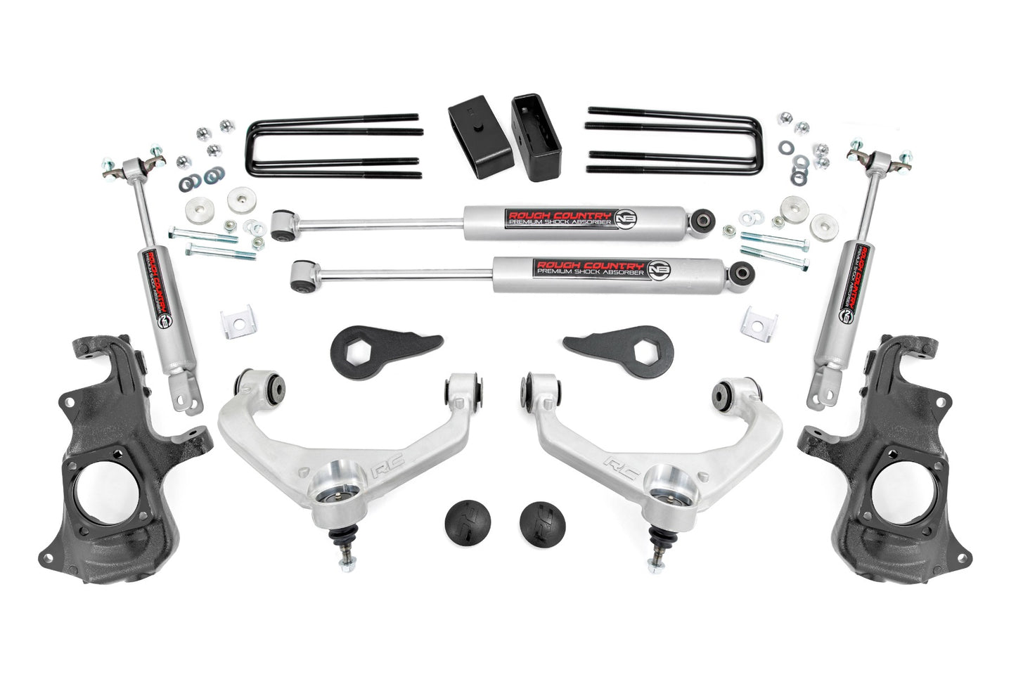 3.5 Inch Lift Kit | Knuckle | w/ Overloads | Chevy/GMC 2500HD/3500HD (11-19)