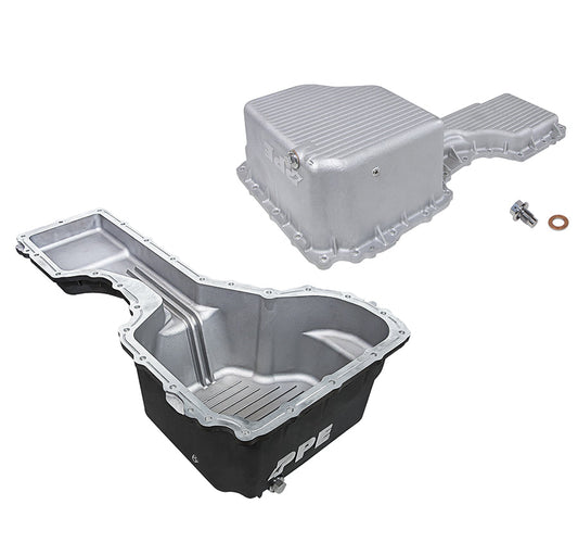 Deep Engine Oil Pan Black 2017+
