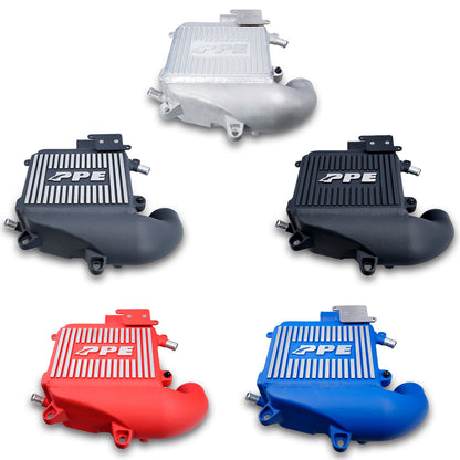 2020-2023 GM 3.0L Duramax LM2, LZO Air-To-Water Intercooler Kit Brushed Black PPE Diesel