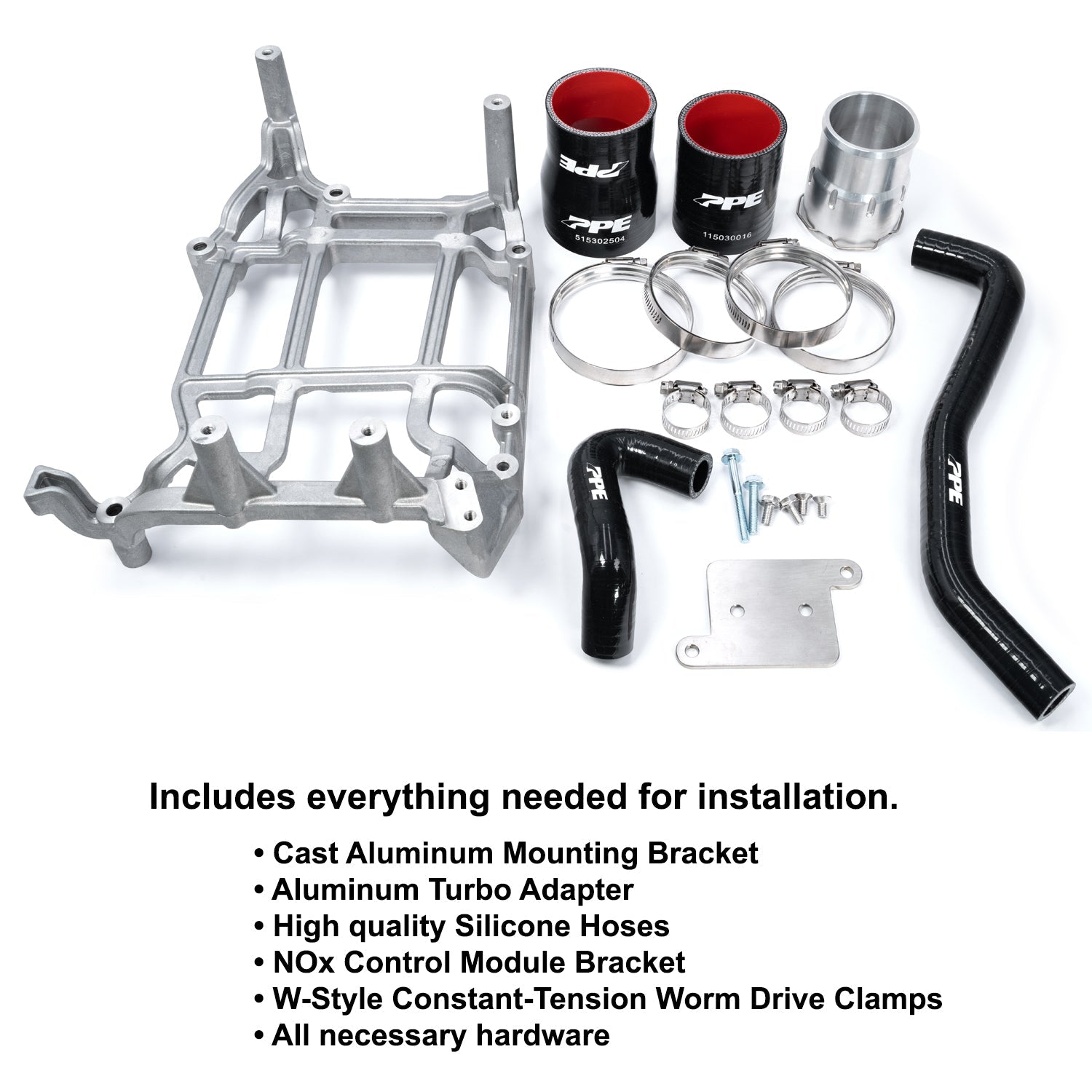 2020-2023 GM 3.0L Duramax LM2, LZO Air-To-Water Intercooler Kit Black PPE Diesel
