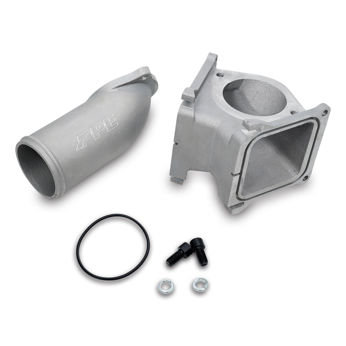 2006-2010 GM 6.6L Duramax Race High-Flow 3 inch Intake Bridge Manifold 2pc Race 06-10 Blue PPE Diesel