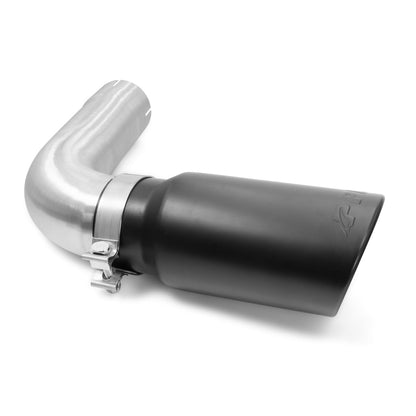 2020+ GM 6.6L Duramax 304 Stainless Steel Four Inch Performance Exhaust Upgrade Black