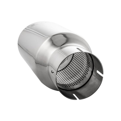 Exhaust Tip 3.5 inch ID 2006-2007 GM Duramax LBZ - Polished Pacific Performance Engineering
