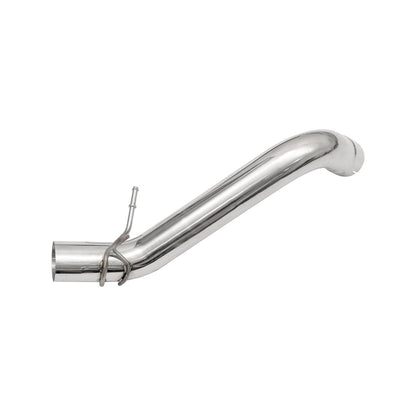 23-25 GM 3.0L Duramax 304 Stainless Steel DPF-Back Performance Exhaust Kit - Single Exit Polished Pipe Polished Tip Pacific Performance Engineering